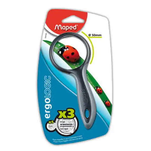 LUPA ERGOLOGIC X3 BLISTER 50MM MAPED 039100 LUPA ERGOLOGIC X3 BLISTER 50MM MAPED 039100