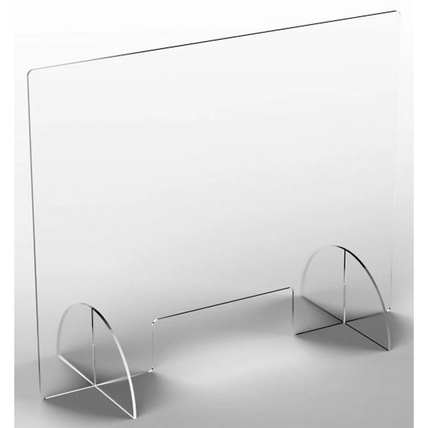 MAMPARA DE PROTECCION 750x650 MEDIANA METACRILATO TRANSPARENTE DE 5 MM DE GROSOR REF. 32020MCSTP MAMPARA DE PROTECCION 750x650 MEDIANA METACRILATO TRANSPARENTE DE 5 MM DE GROSOR REF. 32020MCSTP