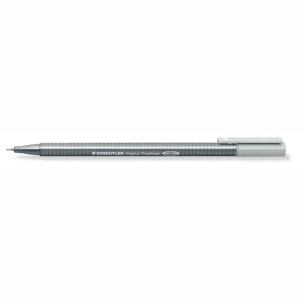 ROTULADOR TRIPLUS FINELINER STAEDTLER GRIS PLATA 334-82 ROTULADOR TRIPLUS FINELINER STAEDTLER GRIS PLATA 334-82