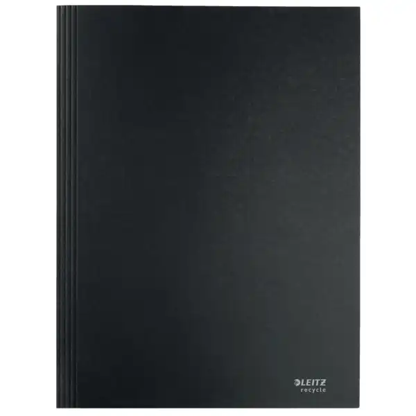 CARPETA LEITZ RECYCLE 3 SOLAPAS DE CARTON 100% RECICLABLE A4 NEGRO (39060095) CARPETA LEITZ RECYCLE 3 SOLAPAS DE CARTON 100% RECICLABLE A4 NEGRO (39060095)