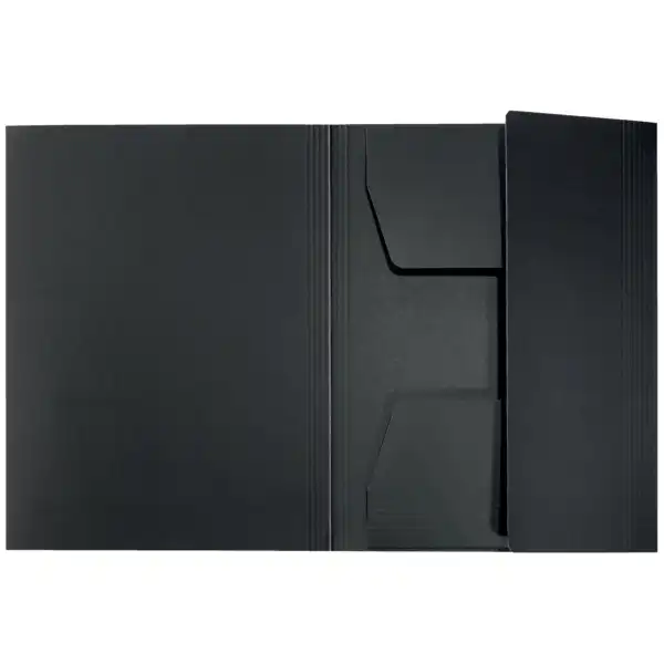 CARPETA LEITZ RECYCLE 3 SOLAPAS DE CARTON 100% RECICLABLE A4 NEGRO (39060095) CARPETA LEITZ RECYCLE 3 SOLAPAS DE CARTON 100% RECICLABLE A4 NEGRO (39060095)