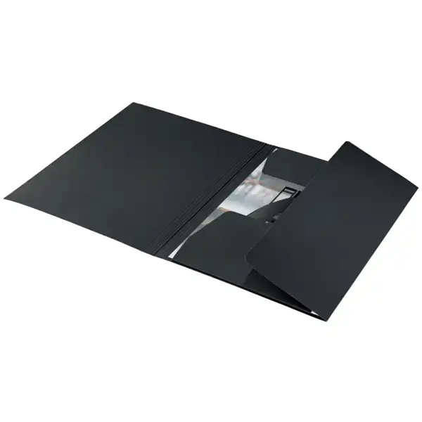 CARPETA LEITZ RECYCLE 3 SOLAPAS DE CARTON 100% RECICLABLE A4 NEGRO (39060095) CARPETA LEITZ RECYCLE 3 SOLAPAS DE CARTON 100% RECICLABLE A4 NEGRO (39060095)