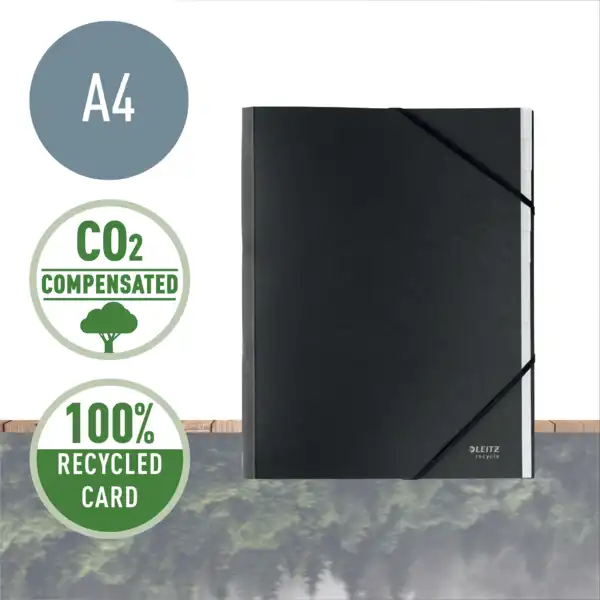 CLASIFICADOR LEITZ RECYCLE 12 PESTAÑAS CARTON 100% RECICLABLE A4 NEGRO (39150095) CLASIFICADOR LEITZ RECYCLE 12 PESTAÑAS CARTON 100% RECICLABLE A4 NEGRO (39150095)