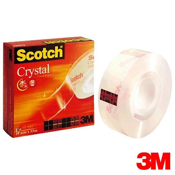 CINTA SCOTCH® CRISTAL 33 M. X 19 MM. 3M (FT510030602) CINTA SCOTCH® CRISTAL 33 M. X 19 MM. 3M (FT510030602)