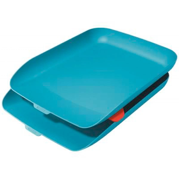 SET 2 BANDEJA DE SOBREMESA LEITZ COSY AZUL (5358-10-61) SET 2 BANDEJA DE SOBREMESA LEITZ COSY AZUL (5358-10-61)