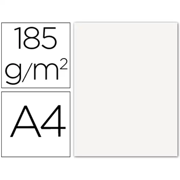 CARTULINA A4 185G IRIS BLANCA C200040152 54743 CARTULINA A4 185G IRIS BLANCA C200040152 54743