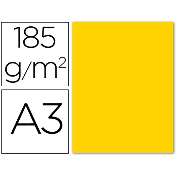 CARTULINA A3 IRIS AMARILLO GUALDA C200040818 54776 CARTULINA A3 IRIS AMARILLO GUALDA C200040818 54776