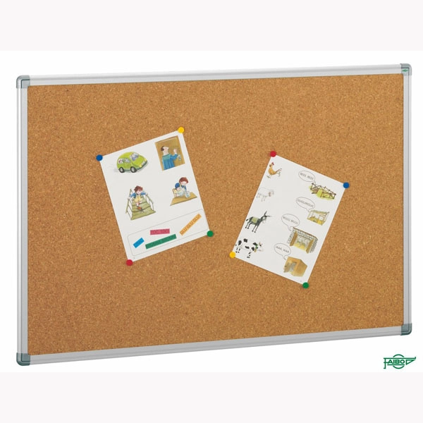 TABLERO FAIBO DE CORCHO CON MARCO DE ALUMINIO 122X244 CM. (601-6) TABLERO FAIBO DE CORCHO CON MARCO DE ALUMINIO 122X244 CM. (601-6)