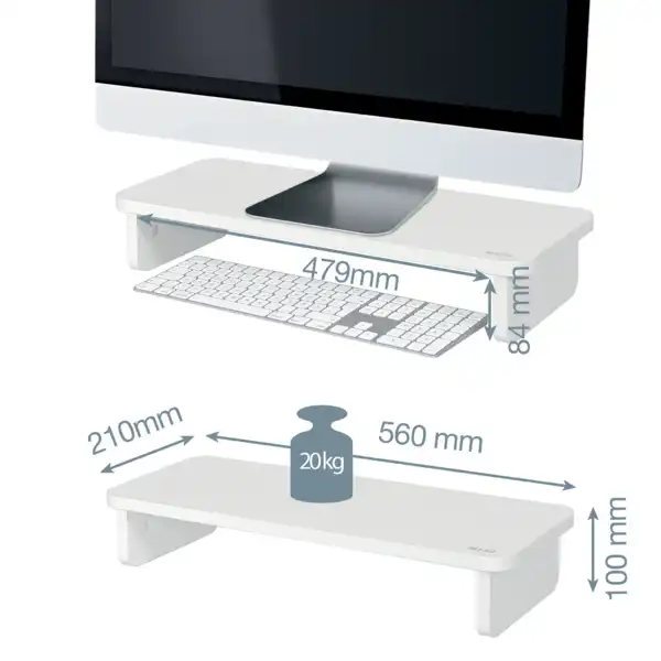 SOPORTE PARA MONITOR MADERA LEITZ ERGO 64340001 SOPORTE PARA MONITOR MADERA LEITZ ERGO 64340001