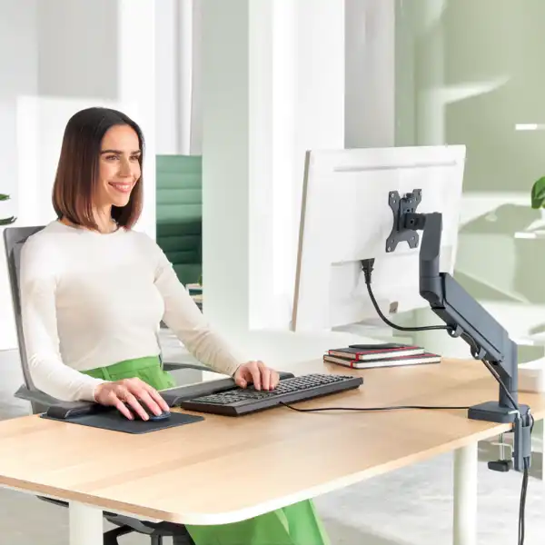 BRAZO PARA UN MONITOR LEITZ ERGO SPACESAVING 64890089 BRAZO PARA UN MONITOR LEITZ ERGO SPACESAVING 64890089