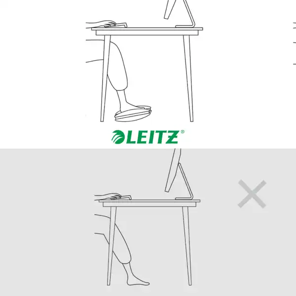 REPOSAPIÉS AJUSTABLE DE ESCRITORIO LEITZ ERGO 65030085 REPOSAPIÉS AJUSTABLE DE ESCRITORIO LEITZ ERGO 65030085