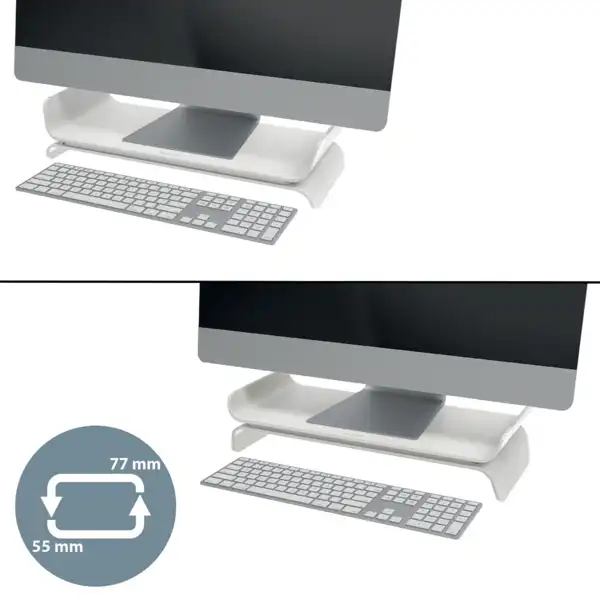 SOPORTE PARA MONITOR AJUSTABLE LEITZ ERGO 65040085 SOPORTE PARA MONITOR AJUSTABLE LEITZ ERGO 65040085