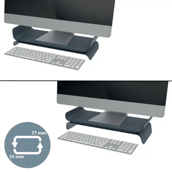 SOPORTE PARA MONITOR AJUSTABLE LEITZ ERGO 65040089 SOPORTE PARA MONITOR AJUSTABLE LEITZ ERGO 65040089