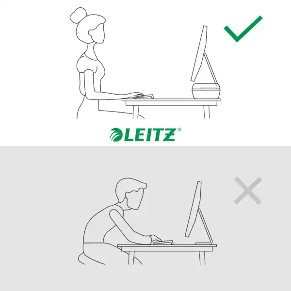 SOPORTE PARA MONITOR AJUSTABLE LEITZ ERGO 65040089 SOPORTE PARA MONITOR AJUSTABLE LEITZ ERGO 65040089