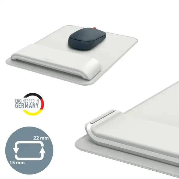 ALFOMBRILLA PARA RATÓN CON REPOSAMUÑECAS AJUSTABLE LEITZ ERGO 65170085 ALFOMBRILLA PARA RATÓN CON REPOSAMUÑECAS AJUSTABLE LEITZ ERGO 65170085