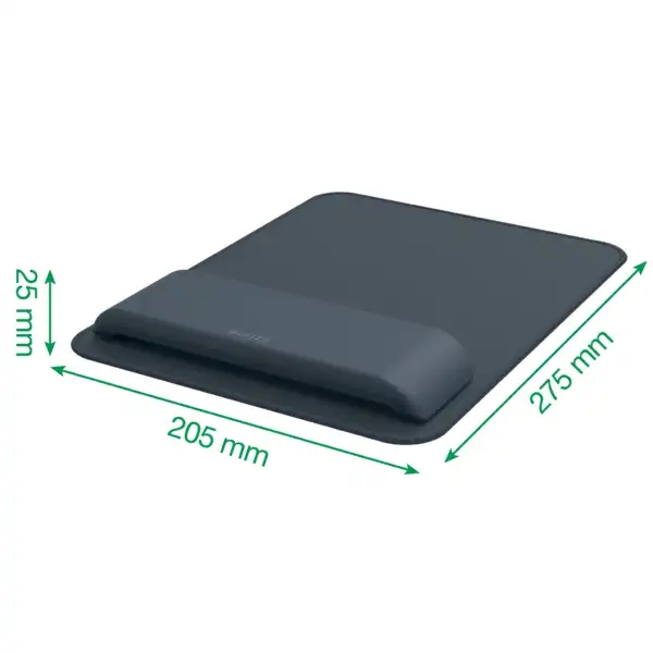 ALFOMBRILLA PARA RATÓN CON REPOSAMUÑECAS AJUSTABLE LEITZ ERGO 65170089 ALFOMBRILLA PARA RATÓN CON REPOSAMUÑECAS AJUSTABLE LEITZ ERGO 65170089