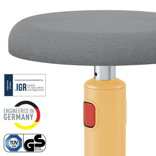 TABURETE ACTIVE AJUSTABLE LEITZ ERGO COSY (DOS EN UNO) 65180019 TABURETE ACTIVE AJUSTABLE LEITZ ERGO COSY (DOS EN UNO) 65180019