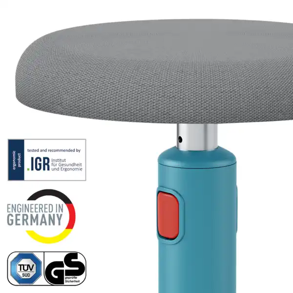 TABURETE ACTIVE AJUSTABLE LEITZ ERGO COSY (DOS EN UNO) 65180061 TABURETE ACTIVE AJUSTABLE LEITZ ERGO COSY (DOS EN UNO) 65180061