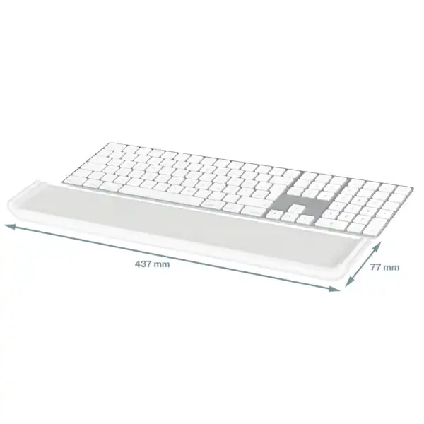 REPOSAMUÑECAS PARA TECLADO AJUSTABLE LEITZ ERGO 65240085 REPOSAMUÑECAS PARA TECLADO AJUSTABLE LEITZ ERGO 65240085