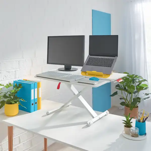 CONVERTIDOR DE ESCRITORIO CON BANDEJA PARA TECLADO LEITZ ERGO 65320085 CONVERTIDOR DE ESCRITORIO CON BANDEJA PARA TECLADO LEITZ ERGO 65320085