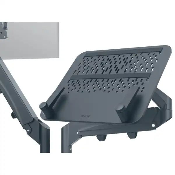 BRAZO DUAL PARA MONITOR Y PORTÁTIL LEITZ ERGO SPACESAVING 65380089 BRAZO DUAL PARA MONITOR Y PORTÁTIL LEITZ ERGO SPACESAVING 65380089