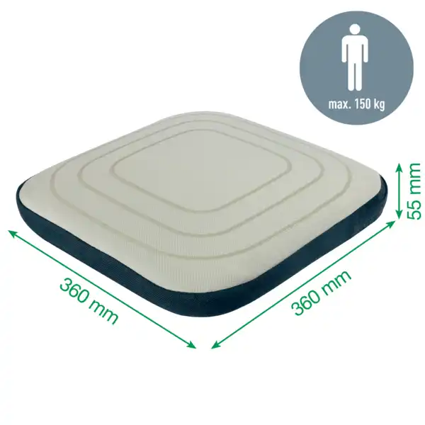 COJÍN DE ASIENTO ACTIVE LEITZ ERGO WOBBLE CON FUNDA DE TELA 65400085 COJÍN DE ASIENTO ACTIVE LEITZ ERGO WOBBLE CON FUNDA DE TELA 65400085