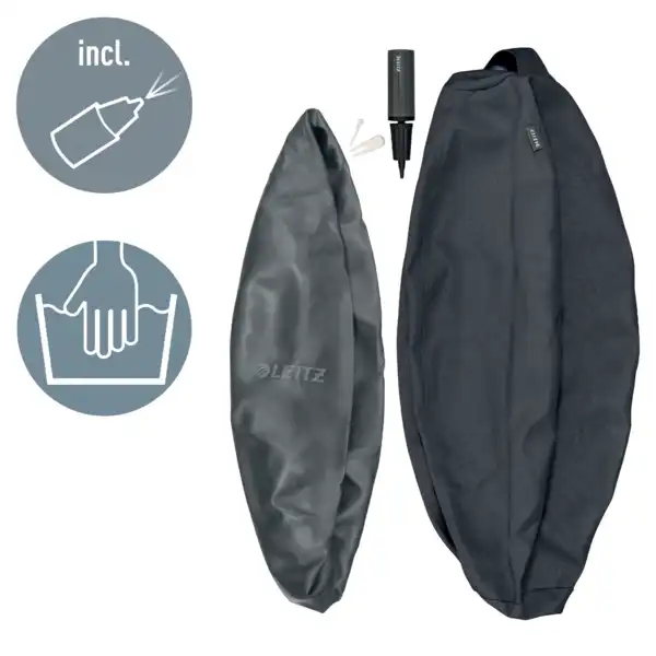 BALÓN DE ASIENTO ACTIVE DE 55CM ANTIDESLIZANTE LEITZ ERGO 65410089 BALÓN DE ASIENTO ACTIVE DE 55CM ANTIDESLIZANTE LEITZ ERGO 65410089