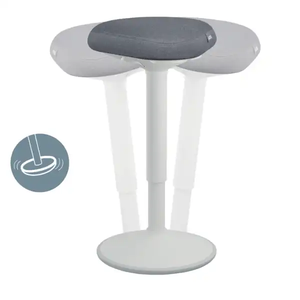 TABURETE ACTIVE COMFORT ALTO LEITZ ERGO 65450085
