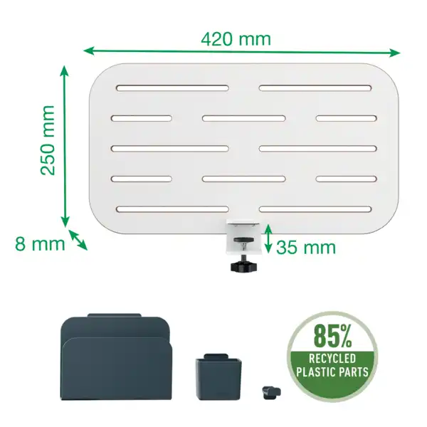 ORGANIZADOR DE PANEL DE ANCLAJE PEQUEÑO LEITZ ERGO 65480000 ORGANIZADOR DE PANEL DE ANCLAJE PEQUEÑO LEITZ ERGO 65480000