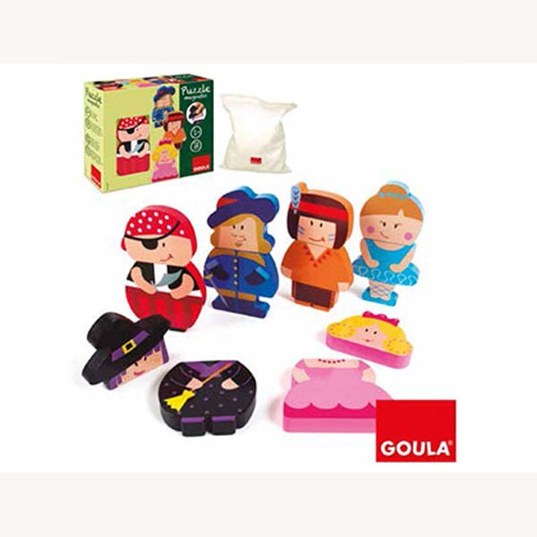 PUZZLE GOULA INFANTIL PERSONAJES MAGNETICOS 73880 PUZZLE GOULA INFANTIL PERSONAJES MAGNETICOS 73880