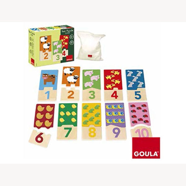 PUZZLE GOULA INFANTIL DUO 1-10 73881 PUZZLE GOULA INFANTIL DUO 1-10 73881