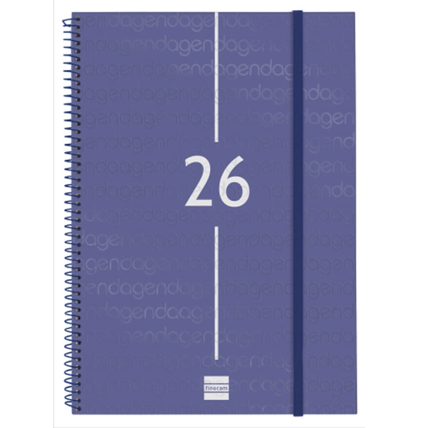 AGENDA ESPIRAL FINOCAM YEAR SVV E40 210X297 MM AZUL CATALAN 742051025 AGENDA ESPIRAL FINOCAM YEAR SVV E40 210X297 MM AZUL CATALAN 742051025