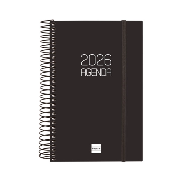 AGENDA ESPIRAL OPAQUE E5 DP NEGRE CATALAN FINOCAM 742936026 AGENDA ESPIRAL OPAQUE E5 DP NEGRE CATALAN FINOCAM 742936026