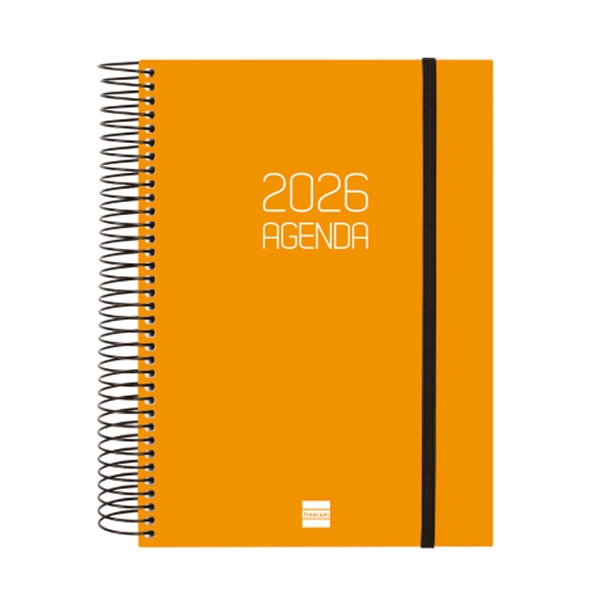 AGENDA ESPIRAL OPAQUE E10 DP NARANJA CATALAN FINOCAM 742942926 AGENDA ESPIRAL OPAQUE E10 DP NARANJA CATALAN FINOCAM 742942926