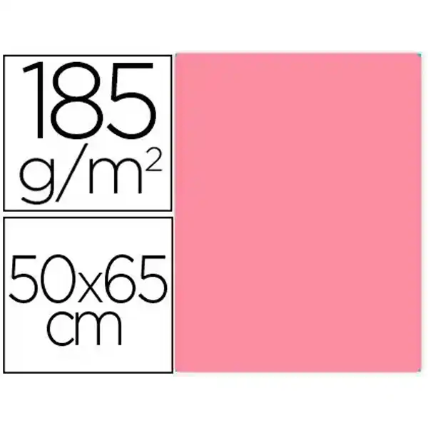 CARTULINA 50X65 185G IRIS CANSON ROSA CHICLE 79852 CARTULINA 50X65 185G IRIS CANSON ROSA CHICLE 79852