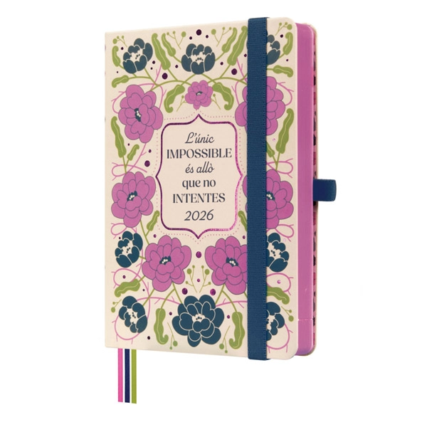 AGENDA ENCUADERNADA DESIGN IMPOSIBLE DP 118X168MM CATALAN FINOCAM 881573226 AGENDA ENCUADERNADA DESIGN IMPOSIBLE DP 118X168MM CATALAN FINOCAM 881573226