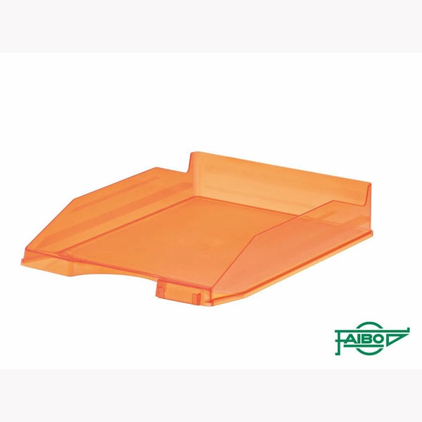 BANDEJA FAIBO FLUOR TRANSPARENTE NARANJA (93-18) BANDEJA FAIBO FLUOR TRANSPARENTE NARANJA (93-18)