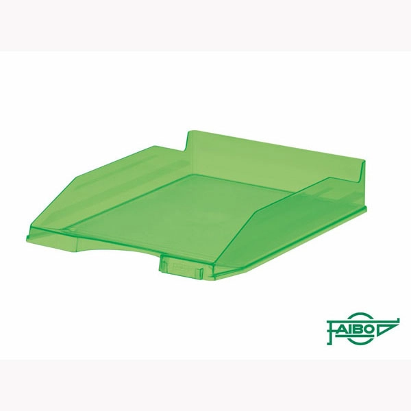 BANDEJA FAIBO FLUOR TRANSPARENTE VERDE (9T-19) BANDEJA FAIBO FLUOR TRANSPARENTE VERDE (9T-19)