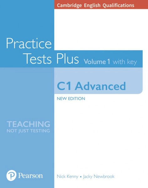 CAMBRIDGE ENGLISH QUALIFICATIONS: C1 ADVANCED VOLUME 1 PRACTICE TESTS PLUS WITH KEY PEARSON ISBN 9781292208725 CAMBRIDGE ENGLISH QUALIFICATIONS: C1 ADVANCED VOLUME 1 PRACTICE TESTS PLUS WITH KEY PEARSON ISBN 9781292208725