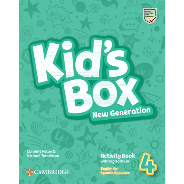 KID S BOX 4 WB NEW GENERATION CAMBRIDGE 9788413224978 KID S BOX 4 WB NEW GENERATION CAMBRIDGE 9788413224978