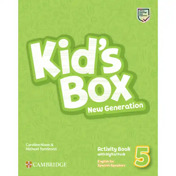 KID S BOX 5 WB NEW GENERATION CAMBRIDGE 9788413225210 KID S BOX 5 WB NEW GENERATION CAMBRIDGE 9788413225210