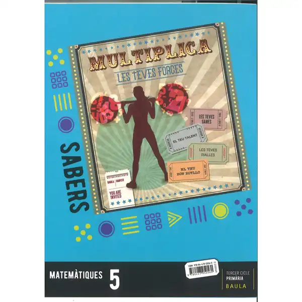 SABERS MATEMÀTIQUES 5È PRIMÀRIA BAULA 9788447950560 SABERS MATEMÀTIQUES 5È PRIMÀRIA BAULA 9788447950560