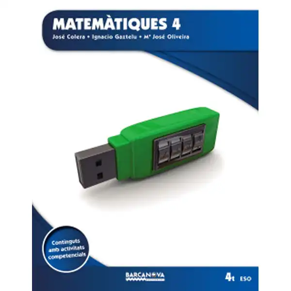 MATEMÀTIQUES 4T ESO 9788448939939 MATEMÀTIQUES 4T ESO 9788448939939