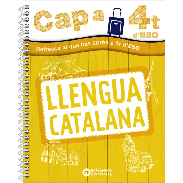 CAP A 4r ESO LLENGUA CATALANA QUADERN D ESTIU BARCANOVA ISBN 9788448950750 CAP A 4r ESO LLENGUA CATALANA QUADERN D ESTIU BARCANOVA ISBN 9788448950750