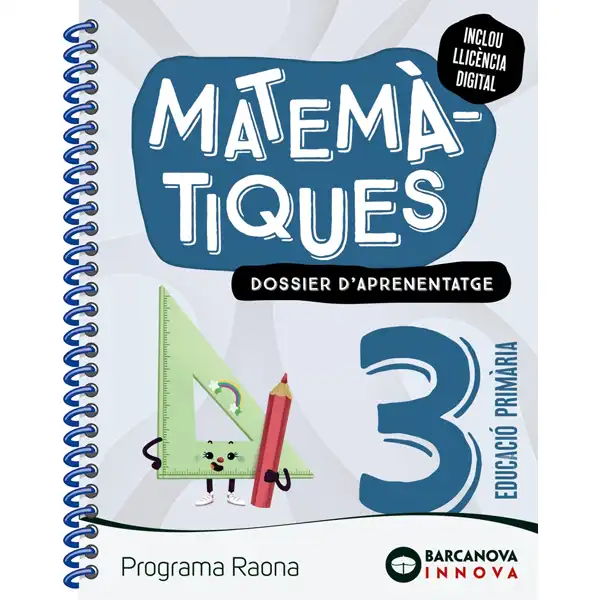 RAONA 3 MATEMATIQUES DOSSIER APRENENTATGE BARCANOVA 9788448956882 RAONA 3 MATEMATIQUES DOSSIER APRENENTATGE BARCANOVA 9788448956882