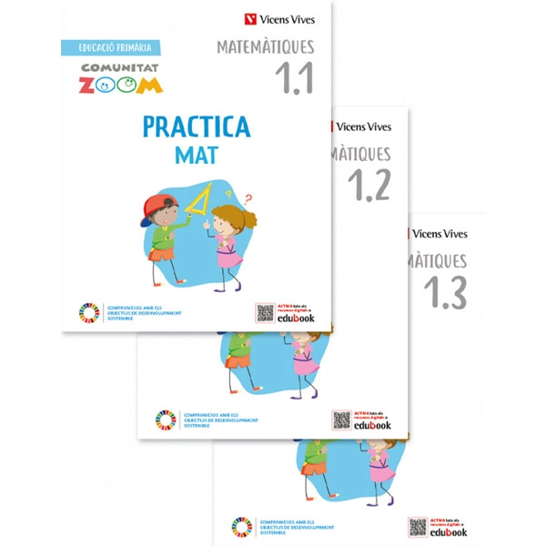 PRACTICAMAT 3 TRIMESTRES ACTIVITATS COMUNITAT ZOOM VICENS VIVES ISBN 9788468280622 PRACTICAMAT 3 TRIMESTRES ACTIVITATS COMUNITAT ZOOM VICENS VIVES ISBN 9788468280622