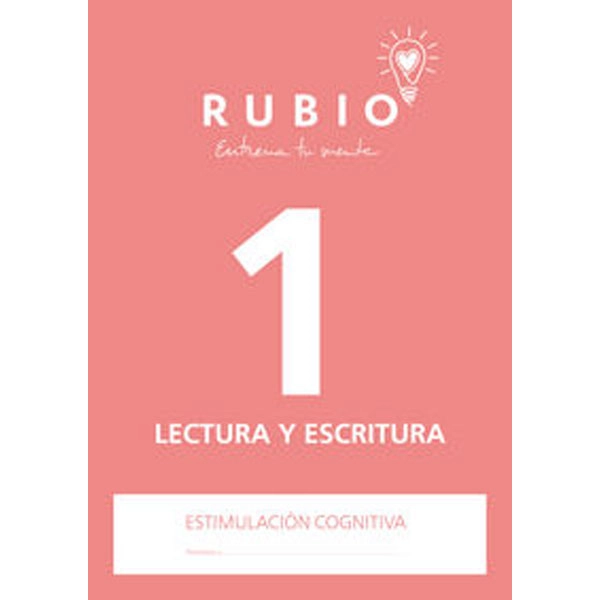 CUADERNO RUBIO ENTRENA TU MENTE ESTIMULACION COGNITIVA LECTOESCRITURA 1 CUADERNO RUBIO ENTRENA TU MENTE ESTIMULACION COGNITIVA LECTOESCRITURA 1