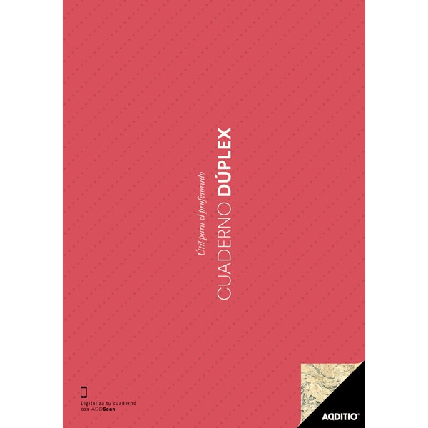 CUADERNO DÚPLEX PROFESORADO ROJO ADDITIO REF. P142_RO 59471 CUADERNO DÚPLEX PROFESORADO ROJO ADDITIO REF. P142_RO 59471
