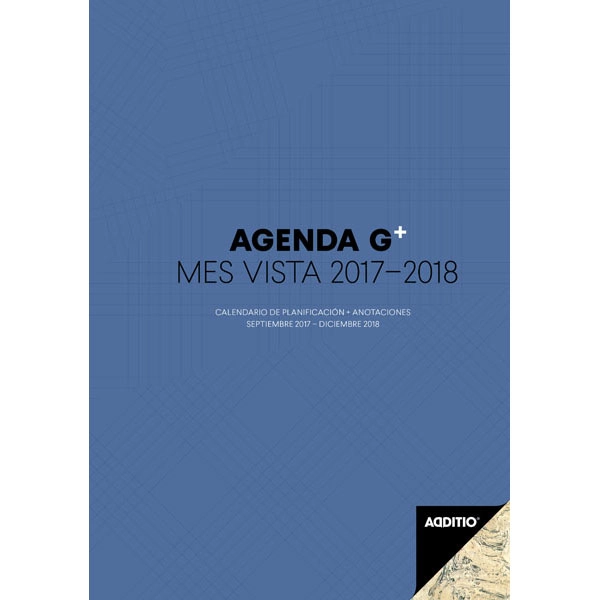AGENDA G PLUS + ANOTACIONES PROFESORADO ADDITIO REF. P182-P 59474 AGENDA G PLUS + ANOTACIONES PROFESORADO ADDITIO REF. P182-P 59474