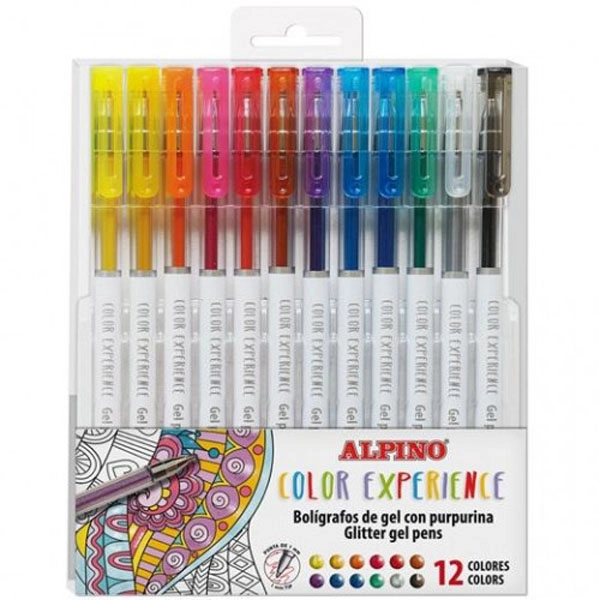 BOLIGRAFOS GEL ALPINO COLOR EXPERIENCE GLITTER METALLIC AR001042 BOLIGRAFOS GEL ALPINO COLOR EXPERIENCE GLITTER METALLIC AR001042